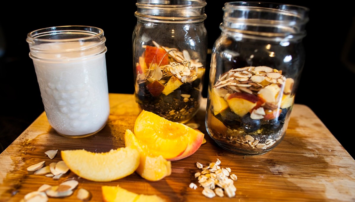 Setting yourself up for success – Staples for eating healthy from&nbsp;home.